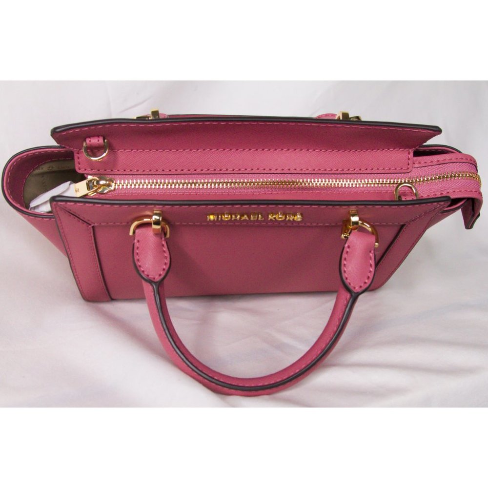 MICHAEL KORS HAND BAG BRANDY TULIP - Picture 6 of 11